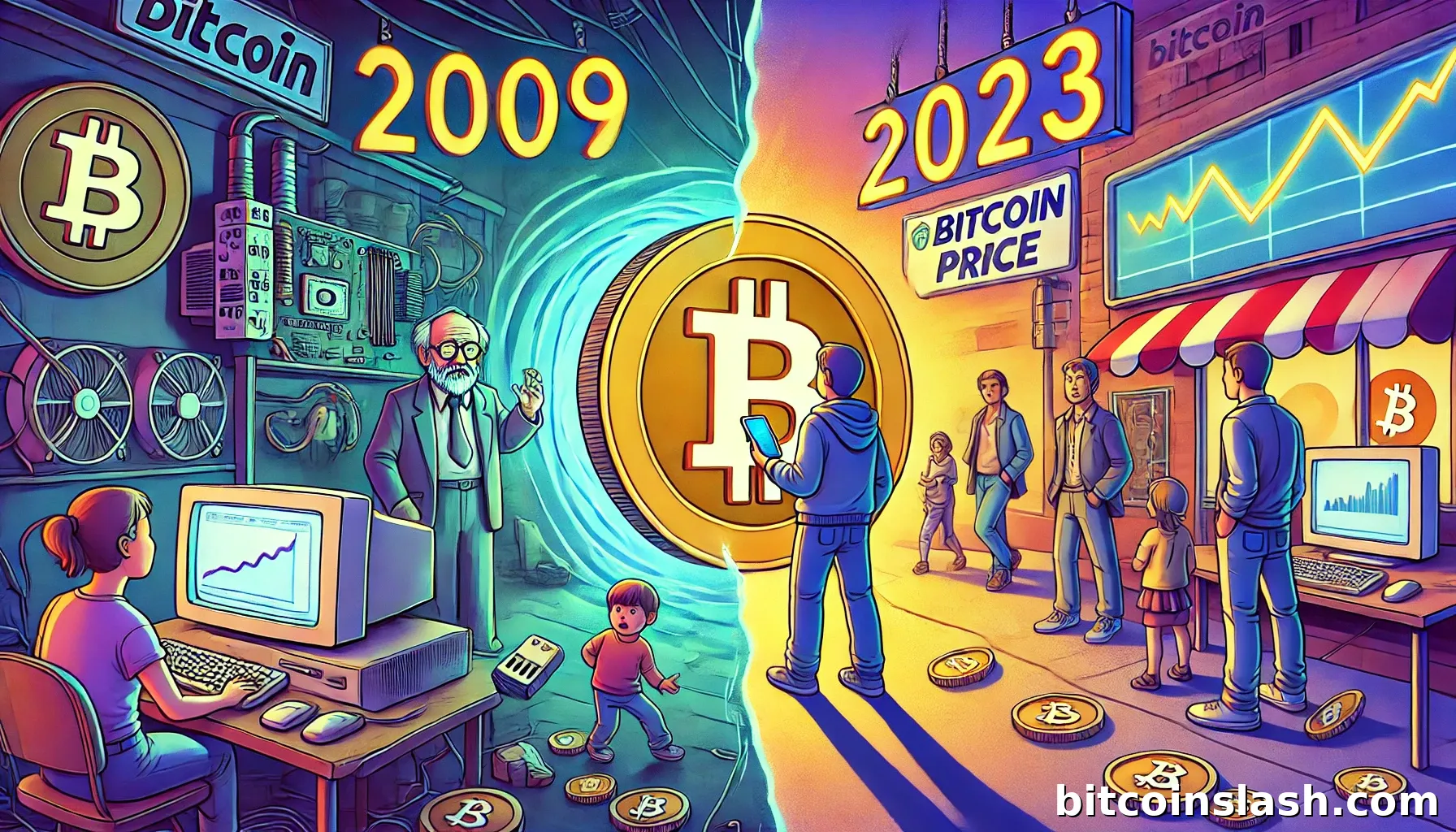 « Bitcoin Time Machine : Que feriez-vous si vous pouviez revenir en 2009 ? »