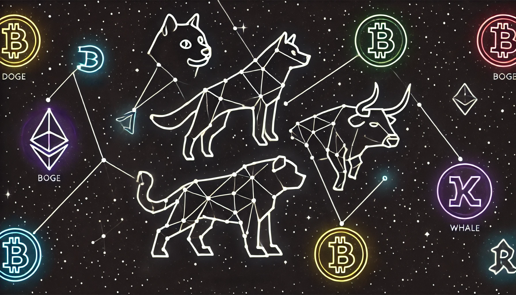 Les animaux qui ont marqué l&rsquo;histoire des cryptos : Du Doge au taureau de Wall Street