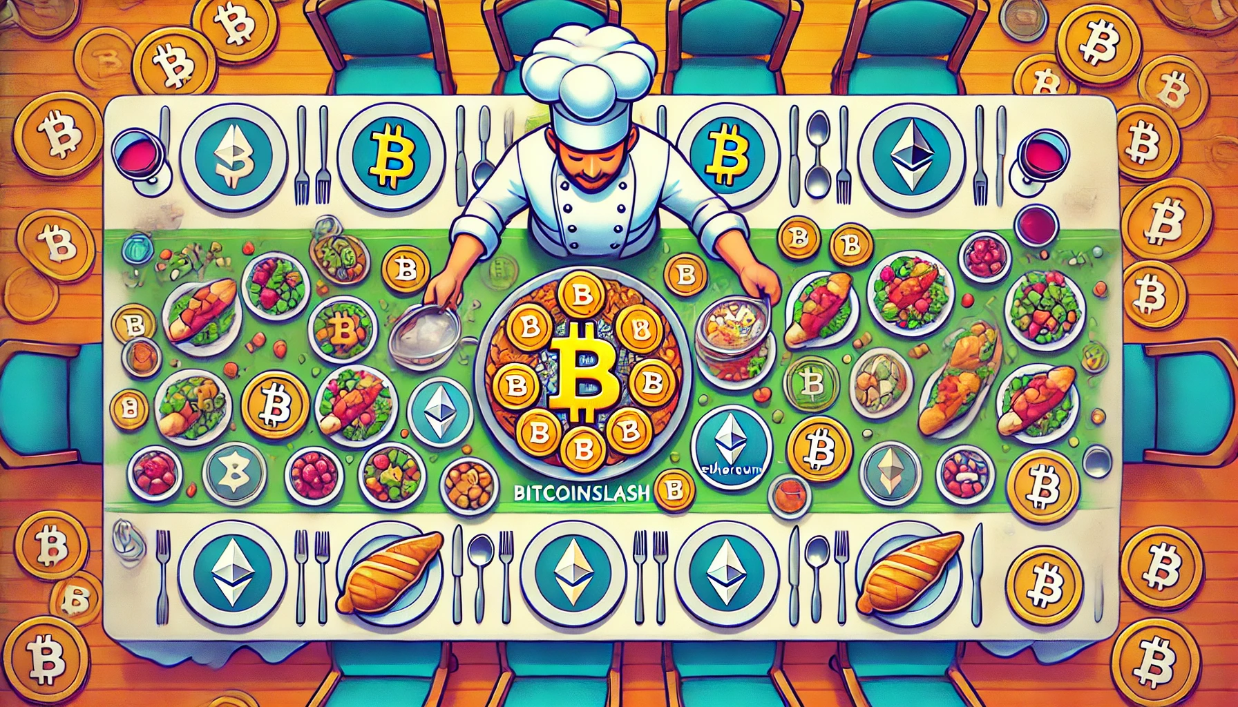 Cuisine crypto : Recettes inspirées par le monde du Bitcoin