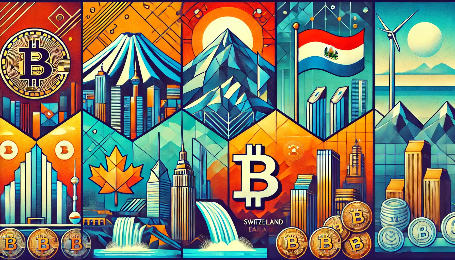 Top 5 des pays qui déroulent le tapis rouge au Bitcoin en 2024